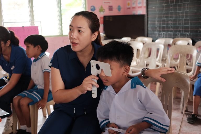 Angat Buhay gives free check-up, glasses to children with poor eyesight in Naga City